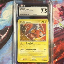 Pokémon Pachirisu 43/100 Uncommon Majestic Dawn Regular CGC 7.5 2008 on eBay