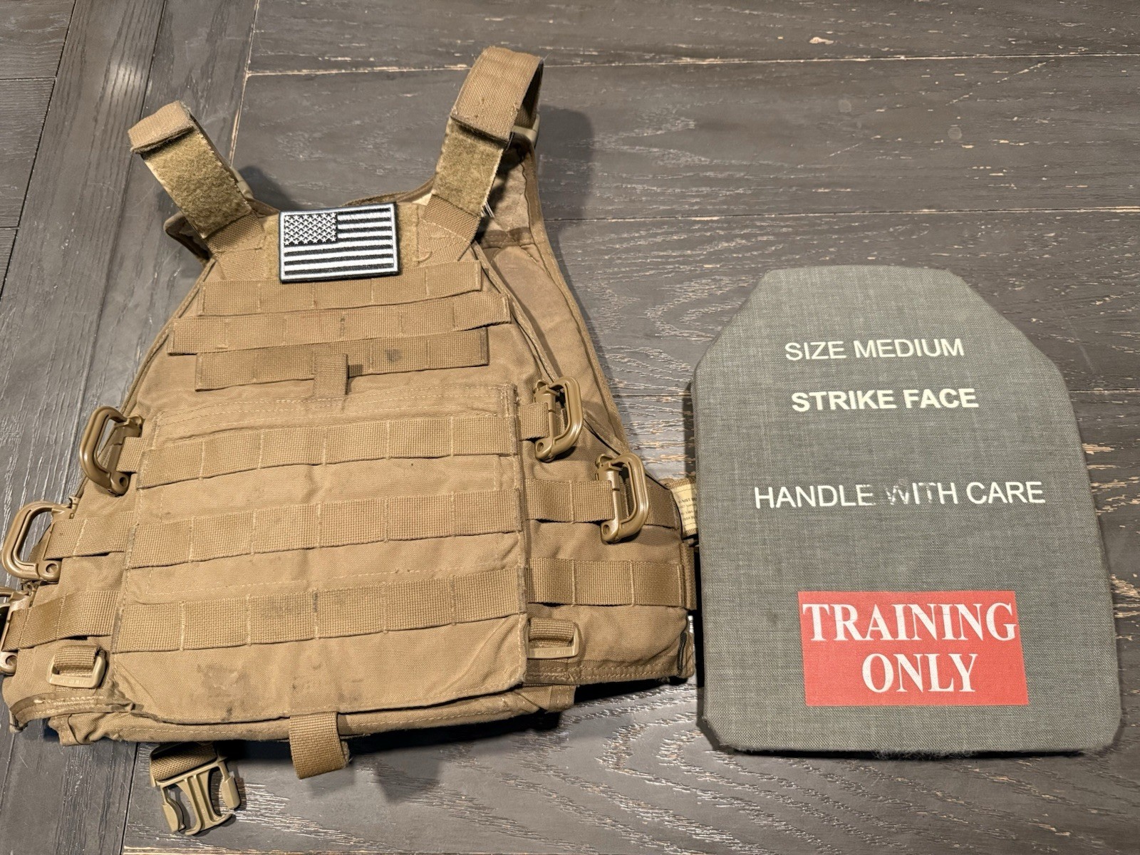 Eagle Industries USMC Issue Scalable Plate Carrier + Strike Face SCP Coy X Small