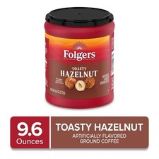 Folgers Toasty Hazelnut Artificially Flavored...