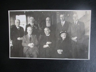 Caistor Rural District Council, Lincs, Sitzung 1939, alte Echtfoto Postkarte
