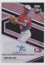 2020 Panini Elite Extra Edition Signatures Yerlin Luis #191 Auto 0b3