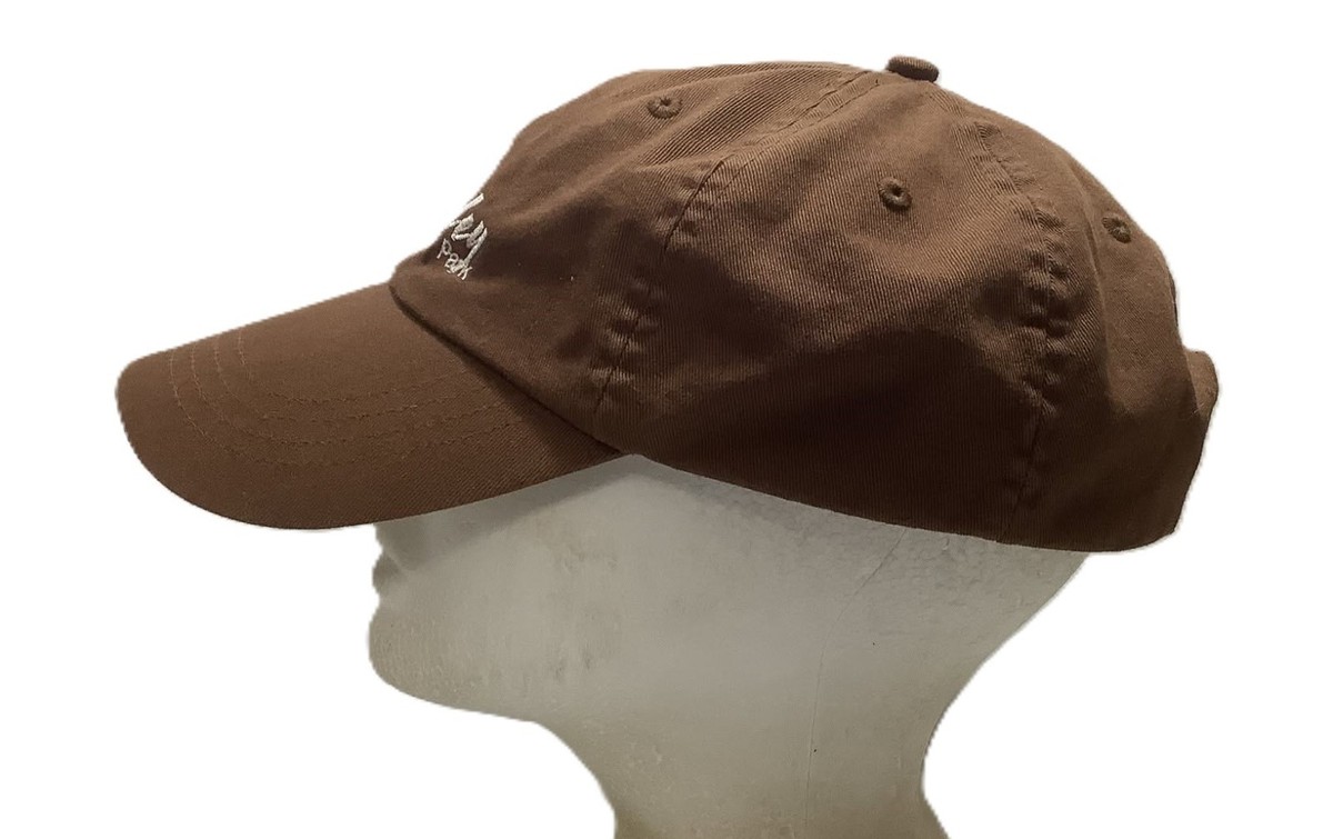 Lake Barkley State Resort Park Kentucky Embroidered Brown Hat Cap View 3
