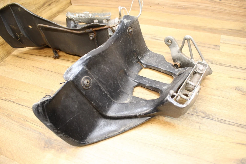 Juego de reposapiés izquierdo derecho Honda TRX300EX TRX 300 1998 98 con soportes de clavija Foto 4 de 4