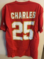 Nike Kansas City Chiefs Jamaal Charles T-Shirt Men’s XL Red Short Sleeve NFL