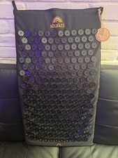 Shakti Black Acupressure Mat for Back, Plastic Pressure Point Discs