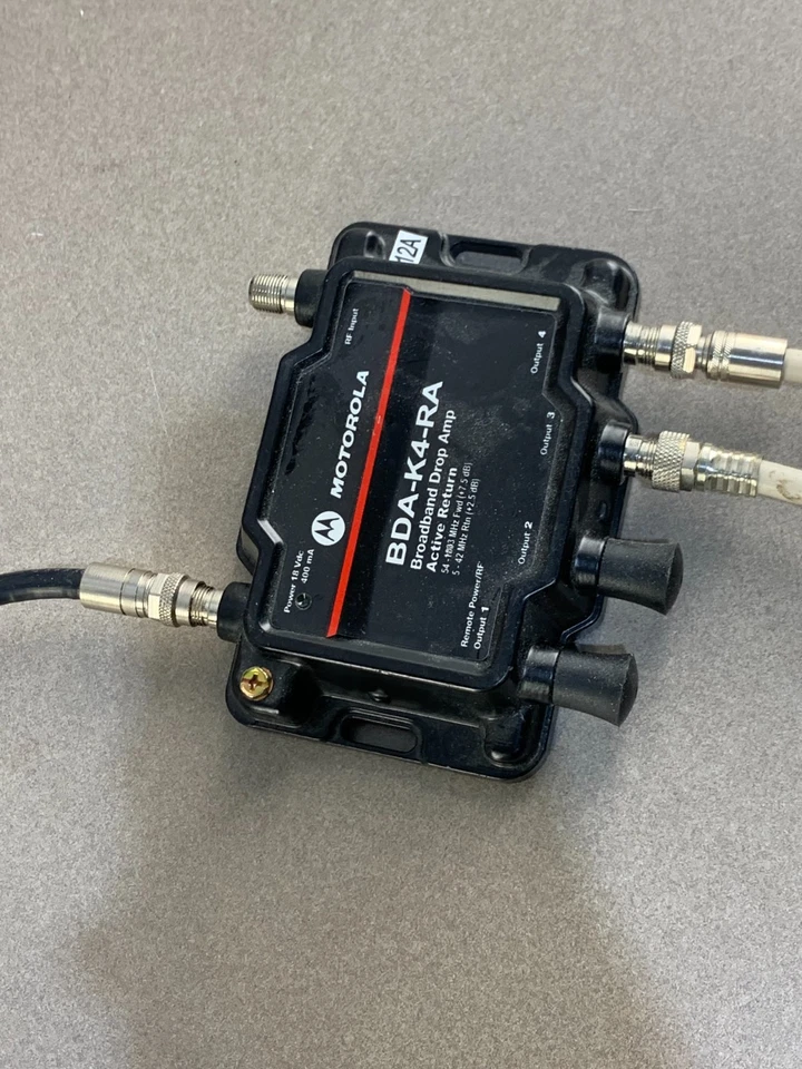 Motorola Signal Booster Cable Modem TV HDTV Amplifier - Image 2 of 4