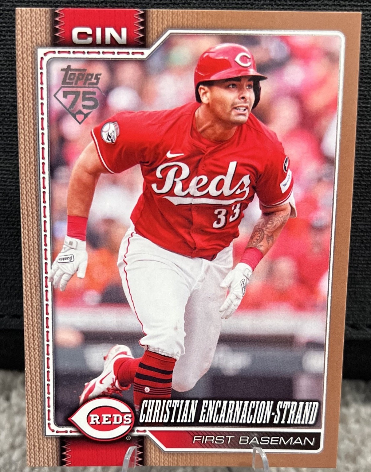 2026 Topps Series 2 - Gold Border /2026 - Christian Encarnacion-Strand - #376