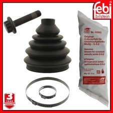 Image of CV Joint Boot Gaiter Kit Febi 49070 For VW CC Crosstouran Eos Golf Jetta Passat