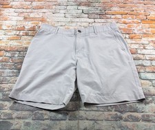 Faherty All Day Shorts Mens Size 33 Gray Hybrid Quick Dry 9" Surf Coastal