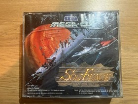 Sol Feace Cobra Command Sega Mega CD Double Pack - Missing 1 Manual