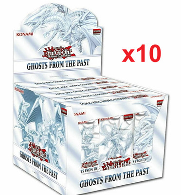 YUGIOH GHOSTS FROM THE PAST GFTP CASE 10 DISPLAYS ENG 1. Auflage EU *NEU & SEALED*