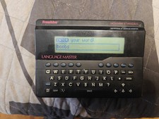 Franklin Language Master LM-3500 Dictionary  Thesaurus Merriam-Webster Tested