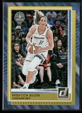 2025 Donruss WNBA Rebecca Allen #76 Light Blue Lava /75 Sky BB1526