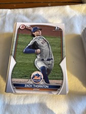 2023 Bowman Draft (57) Cards #BD-187 Zach Thornton (METS) 1st Bowman Card