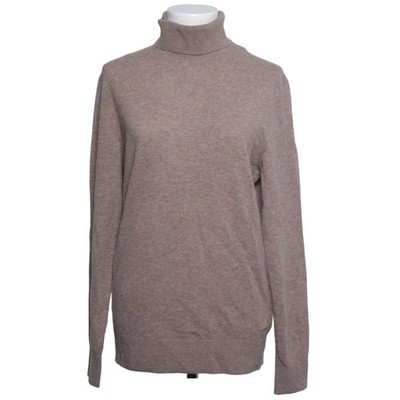 H&M, Rollkragenpullover, Größe: S, Beige, Wolle, Einfarbig, Feinstrick #tXo