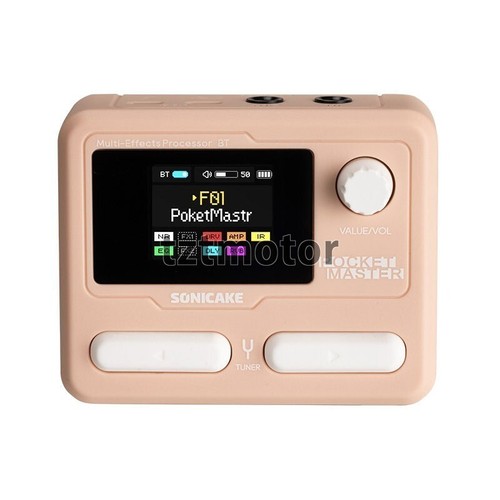 Guitarra Eléctrica Sonicake Pocket Master Procesador Integral Multiefectos BT - Imagen 14 de 25