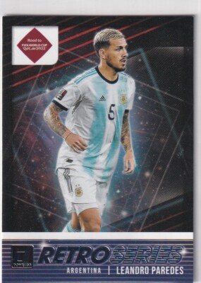 Panini Road Qatar 2021-22 Retroseries No. 7 Leandro Paredes