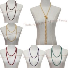New 8/10/12mm South Sea Multicolor Shell Pearl Round Beads Long Necklace 36-100"