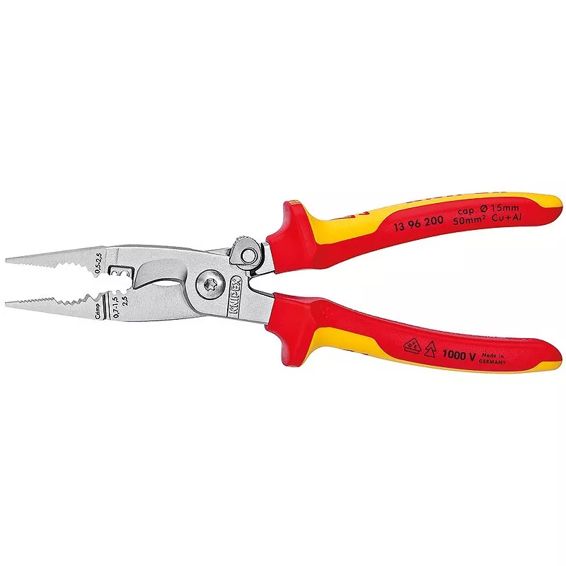 Knipex Electrical Installation Pliers 1000V VDE Insulated 13 96 200