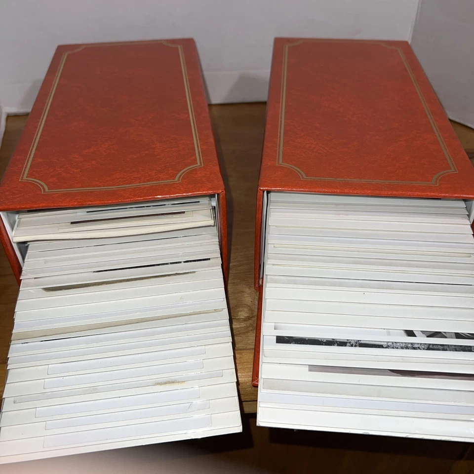 Caja de memoria álbum de fotos Holson 2 roja con oro - con fundas y fotos Foto 4 de 4