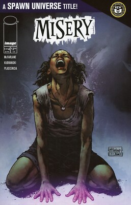 Misery #1 Cover B Todd McFarlane Cover Spawn Todd McFarlane Image Comics 2024