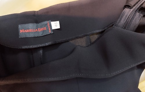 Abito Donna Elegante Cerimonia Nero Cocktail Raso Casacca Pantaloni Giacca 42/52 - Picture 52 of 91