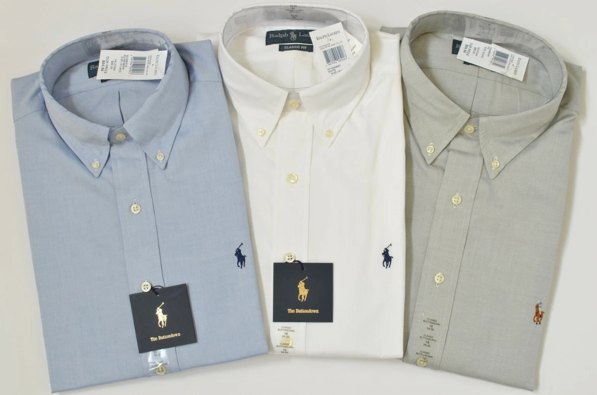 polo pinpoint oxford dress shirt