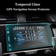 Premium Tempered Glass GPS Navigation Screen Protector For Honda Civic 2016-2019