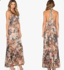 NWT Alice + Olivia Maxi Dress - Shona Jungle Safari. GORGEOUS DRESS. $795. Siz10