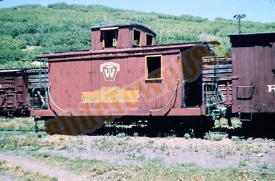 Vintage 1940 Duplikat Zug Dia Tomahawk & Western Caboose Cannonball X3A035