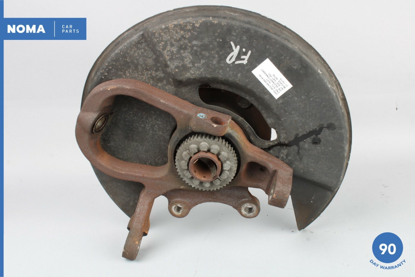 9706 Jaguar XK8 X100 Front Right Side Spindle Knuckle Hub w/ Disc