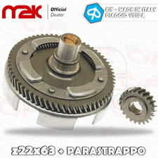 CAMPANA TRASMISSIONE PRIMARIA z22X63 PARASTRAPPI DENTI ELICOIDALI PER PIAGGIO