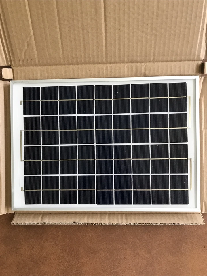 Panel Solar Policristalino WindyNation 10 Vatios - Nueva Caja Abierta Foto 2 de 4