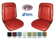 1968 Mustang Front Bucket Seat Covers Upholstery - Any Color By Distinctive Ind.