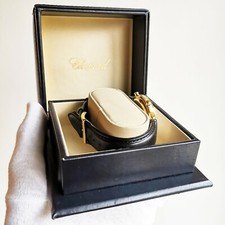 scatola anello Chopard watch ring gemelli orecchini box case vintage orologio