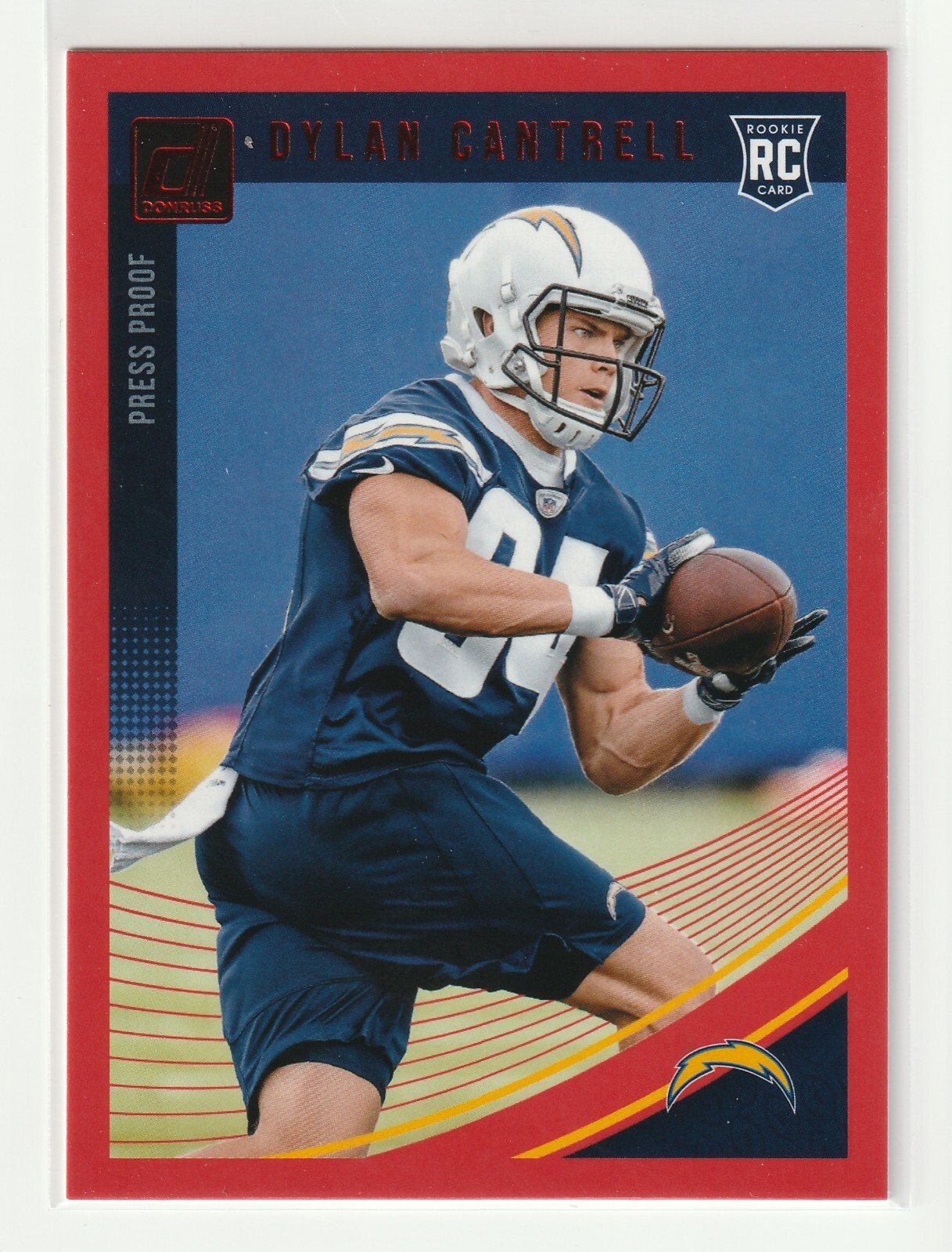 2018 Panini Donruss - Rookie Dylan Cantrell #398 Press Proof Red (RC)