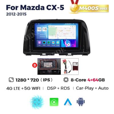For Mazda CX-5 2013-16 Android 13 Radio Car GPS Navi Stereo