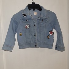 Girls Disney Collection Denim Jacket Minnie Size 4T