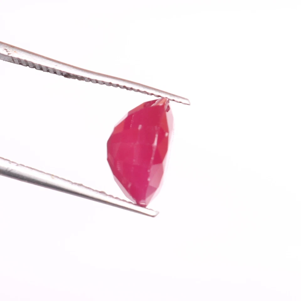 Certified Natural Unheated Untreated Mozambique Ruby Round4.40 ct Loose Gemstone - Image 3 of 4