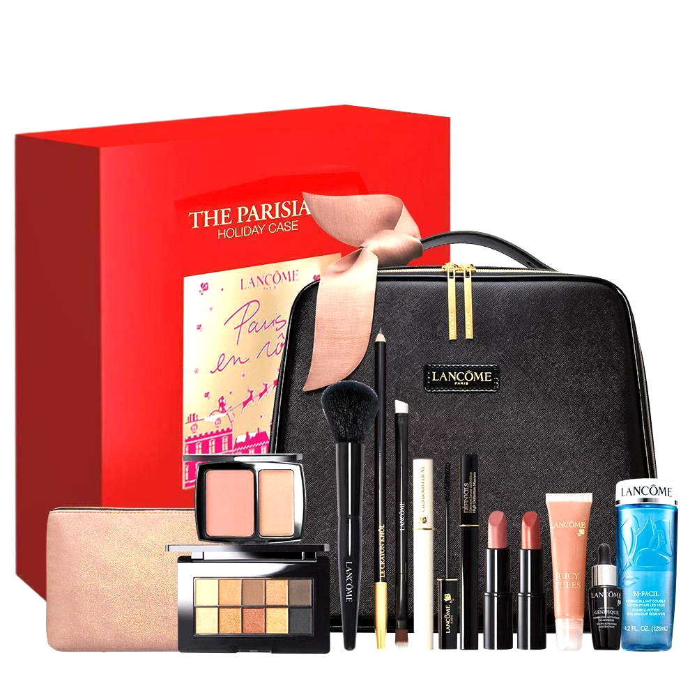 メイク道具・化粧小物 LANCOME PARIS TRAVEL MAKE-UP PRO Lancome Paris The Parisian Holiday Blockbuster Makeup Case