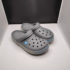 Slip-On Crocs in Gray Blue Size 6M/8W