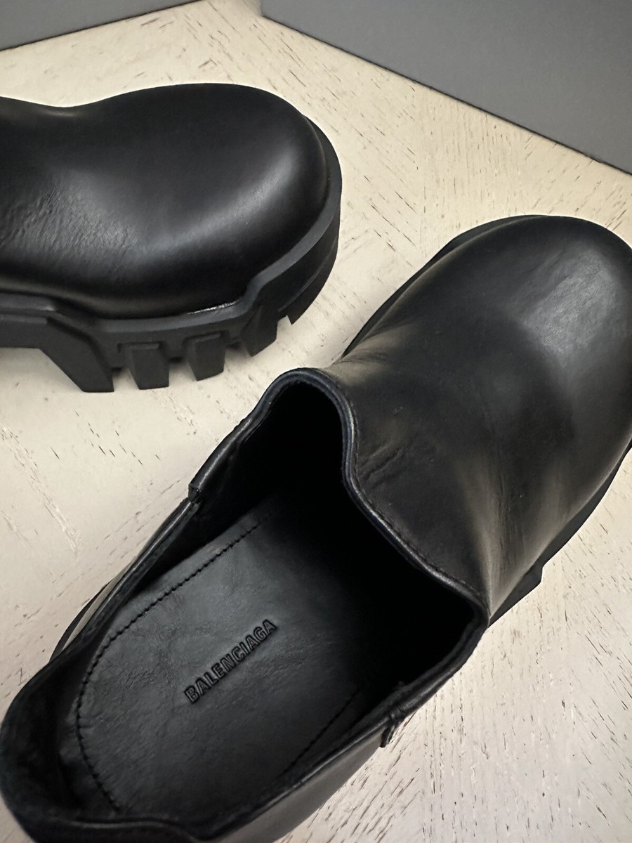 NIB $995 Balenciaga Women Bulldozer Calfskin Low-Cut Mini