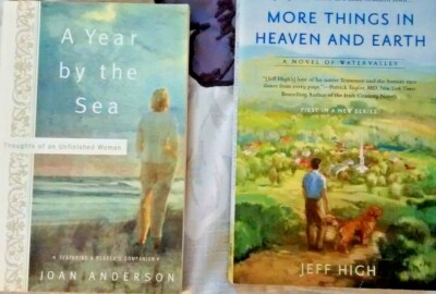 A YEAR BY THE SEA By Joan Anderson  & MORE THINGS IN HEAVEN AND EARTH By J. High