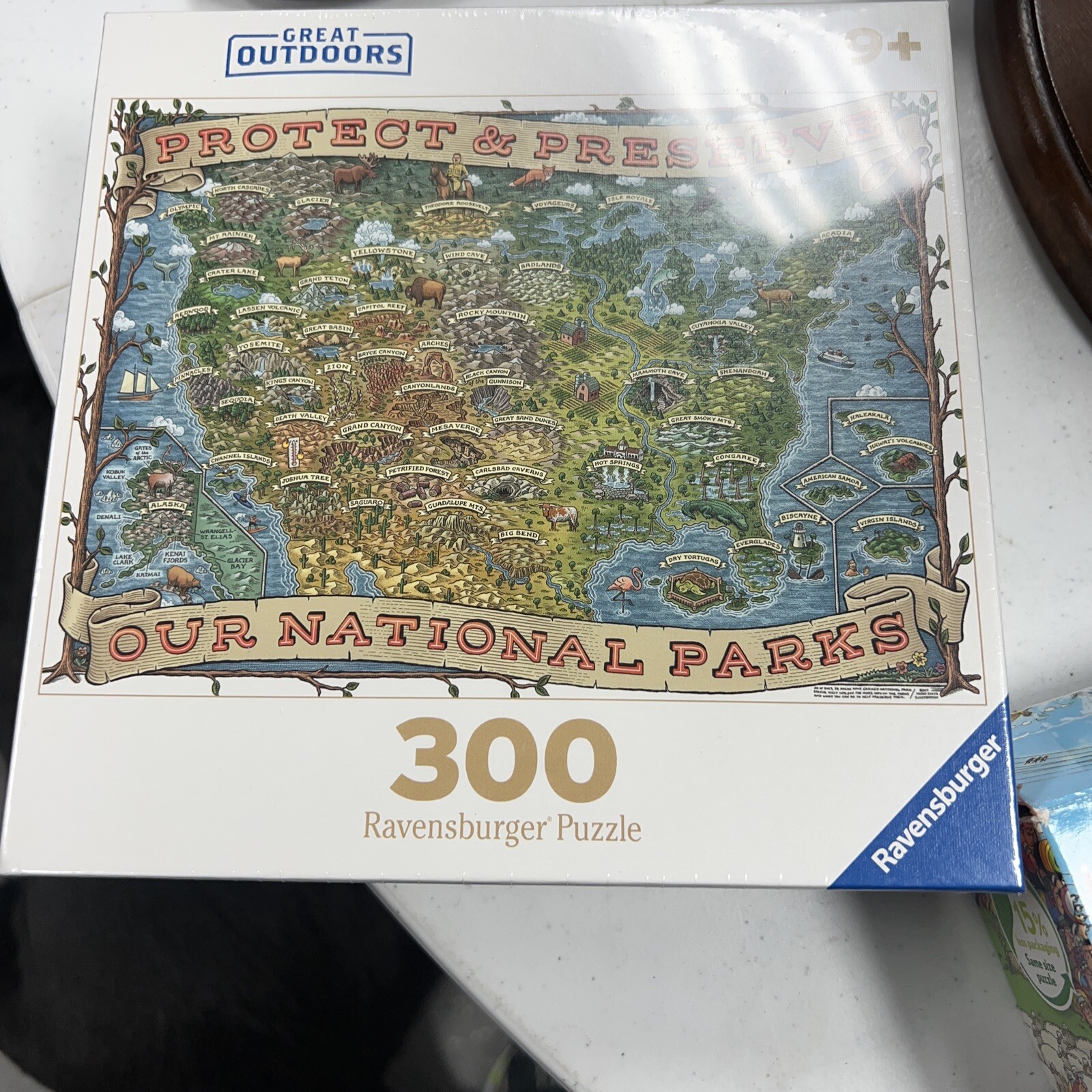 Ravensburger Great Outdoors Protect and Preserve National Parks 300