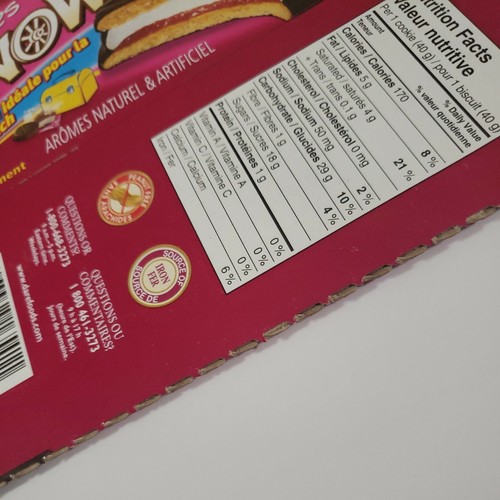 Dare Wagon Wheels raspberry (empty box) 2021 used - Picture 3 of 3