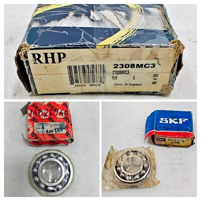 2308 ETN9 C3 SKF 2308ETN9 / 2308 TVH FAG / 2308 M C3 RHP Self Aligning Bearing