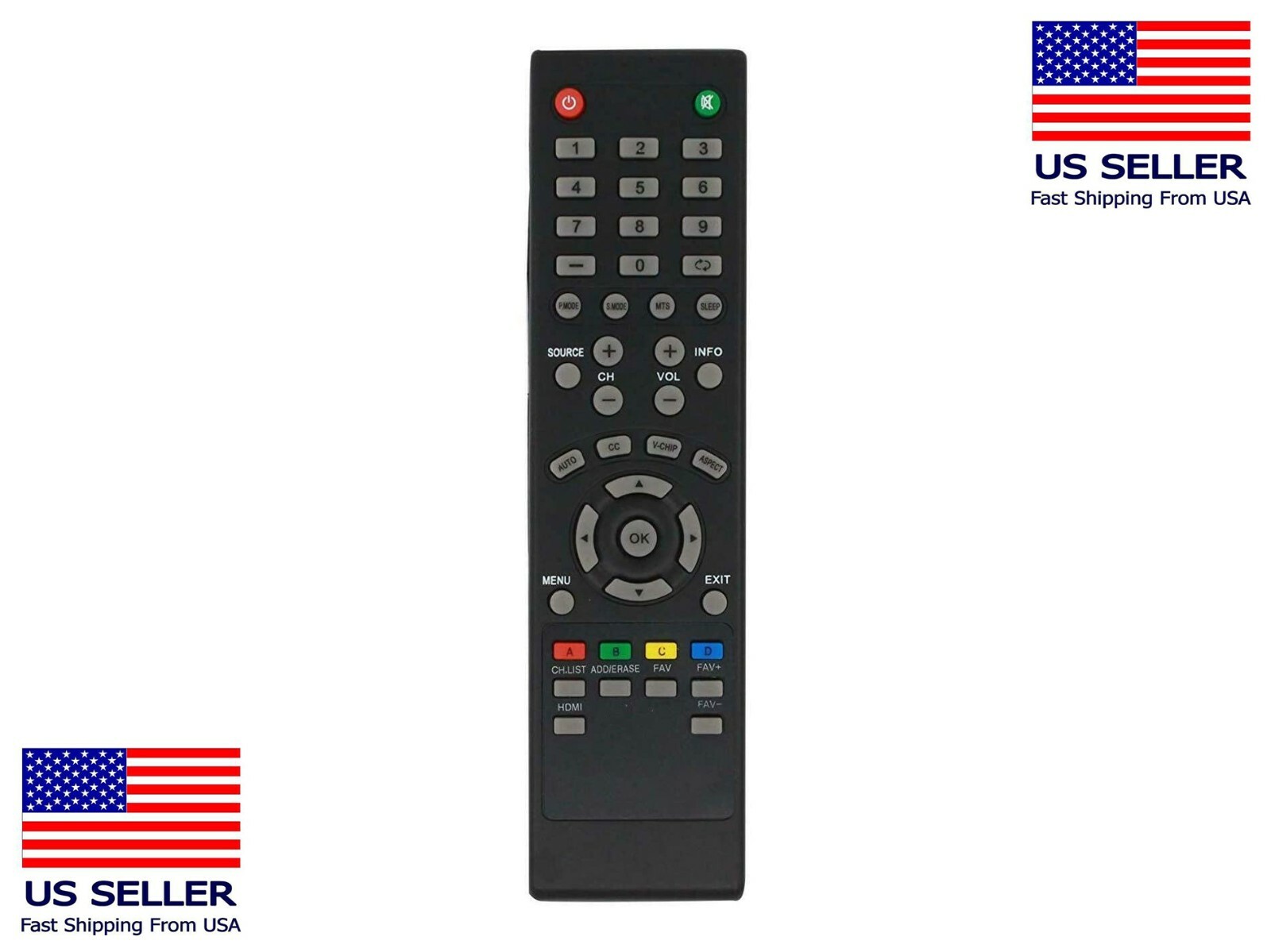 Control Seiki Ws1288 Replaced For Seiki Lcd Led Smart Tv