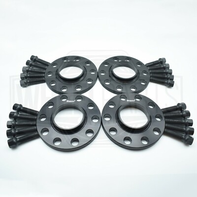 2x 10 mm 2x 15 mm Alufelgenabstandhalter Hubzentrisches Kit für BMW E36 E46 E90 E92 E93