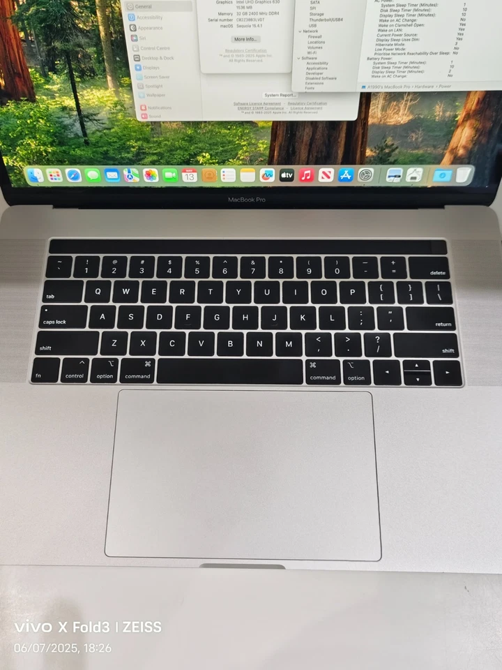 Apple MacBook Pro 15" 2019 · i7 · 32GB · 512GB, photo 2 of 5