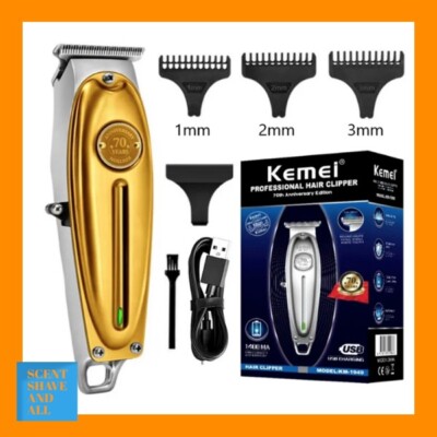 Kemei KM-1949 Metall Elektrische Haarschneidemaschine Profi Trimmer SCHNELLE KOSTENLOSE P&P